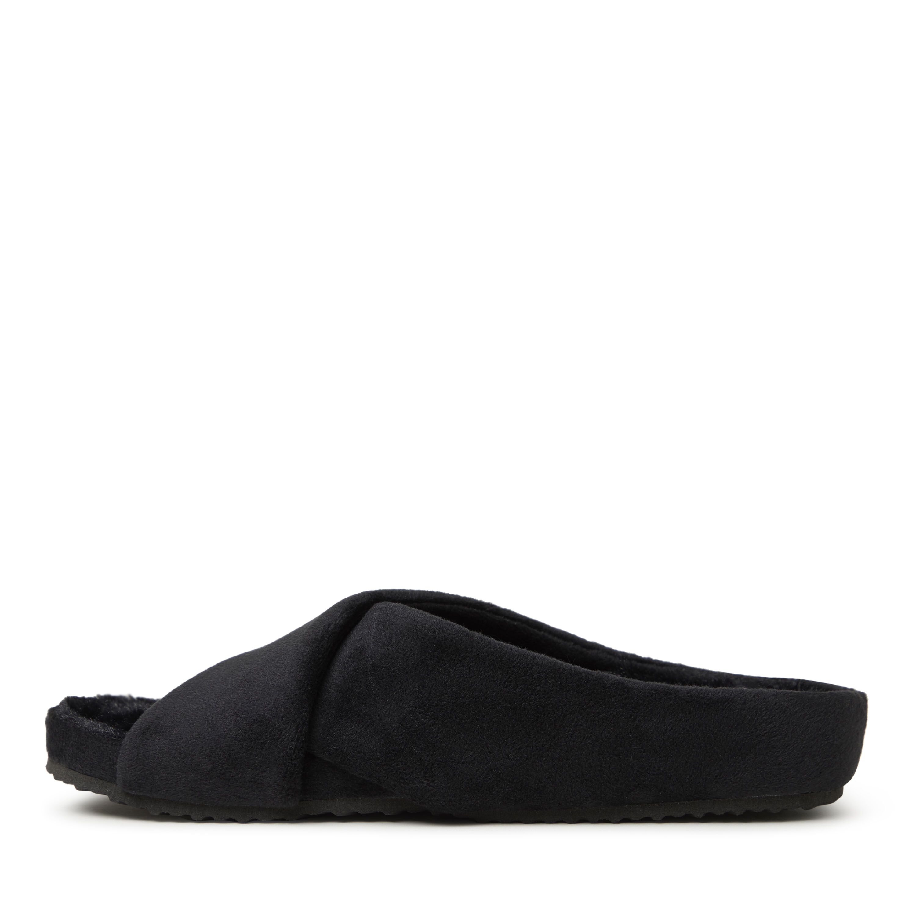Dearfoams maeve top velour slide