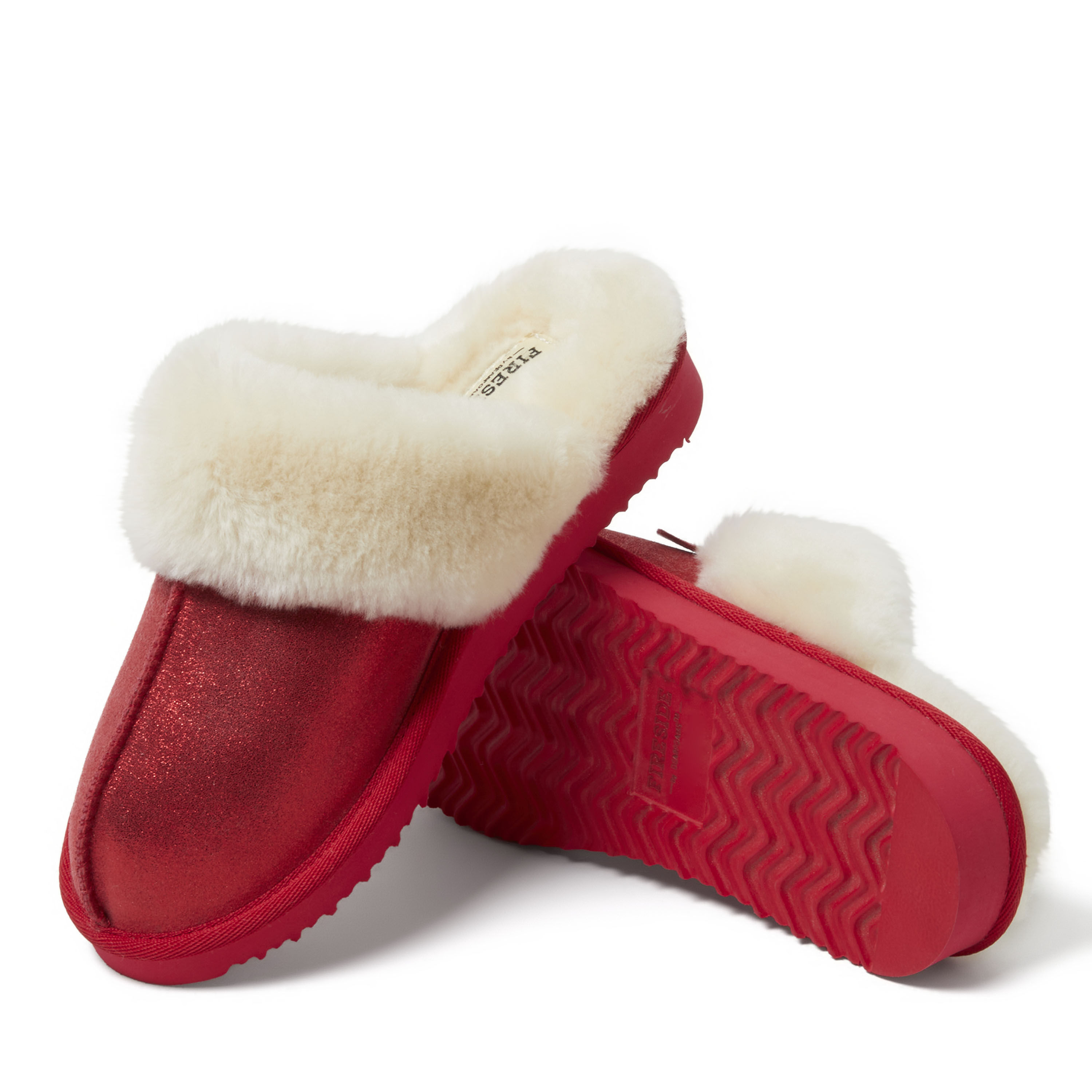 Women's Fireside by Dearfoams Sydney Genuine Shearling Scuff