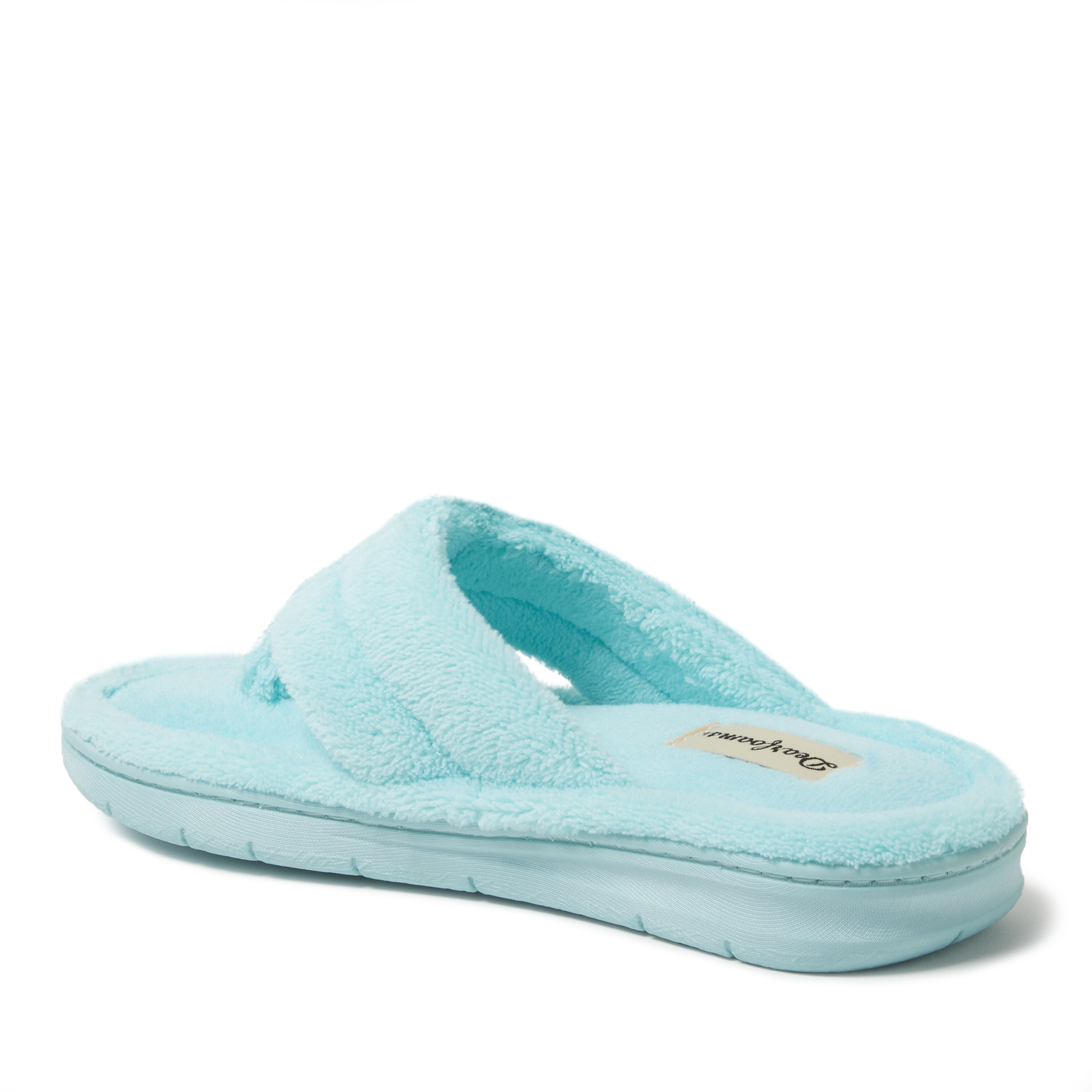 Fluffy thong top slippers uk