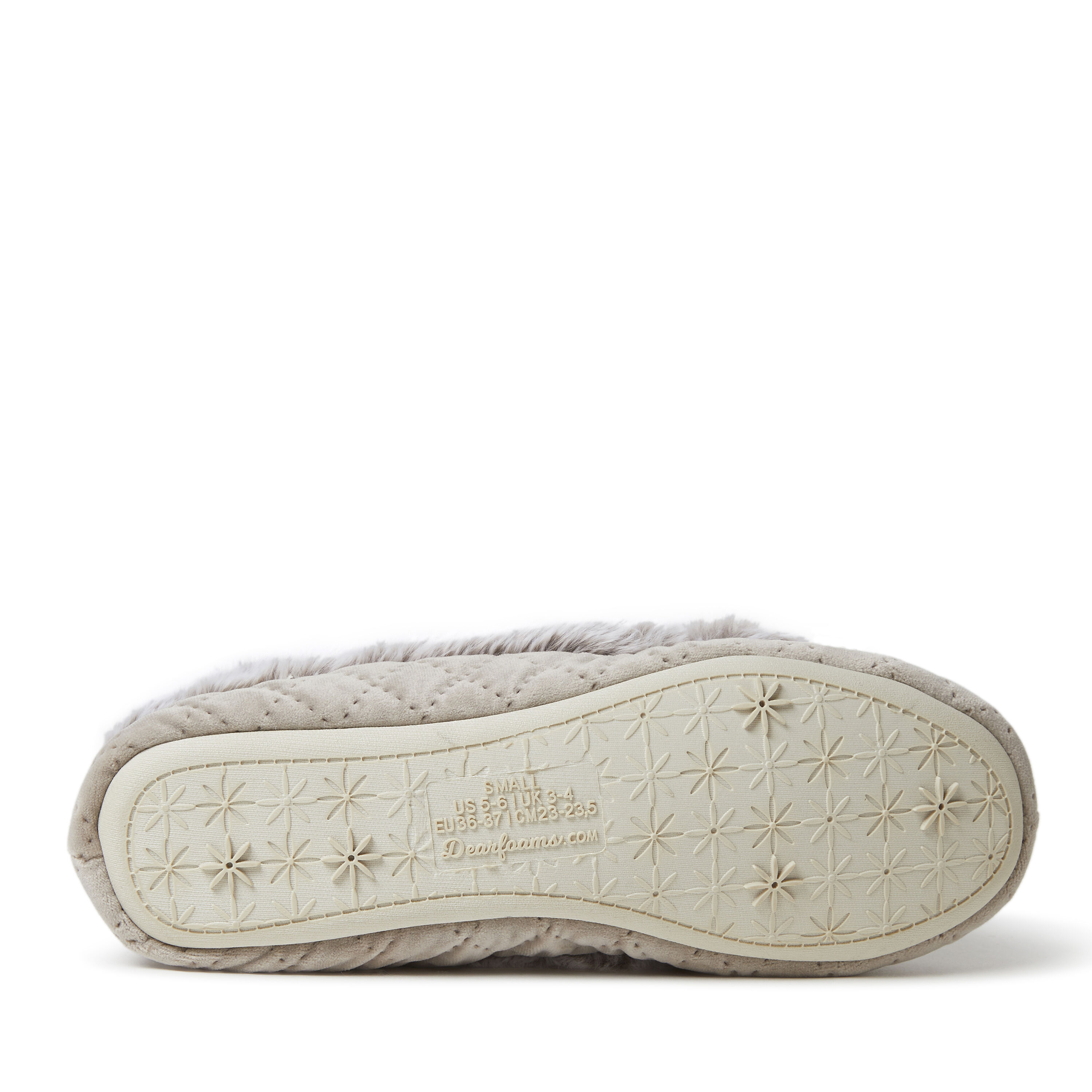 Women's Quilted Velour Moccasin