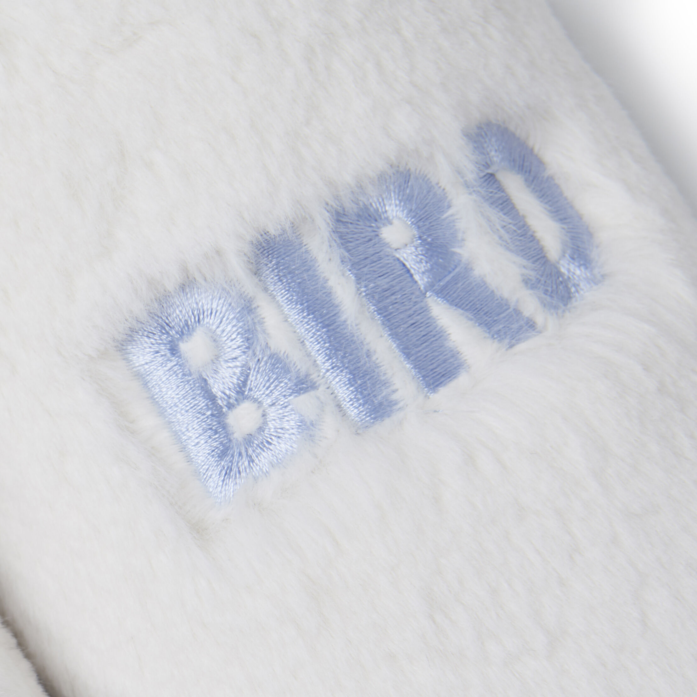 Women's Shay Furry Scuff with Scrunchie Slipper