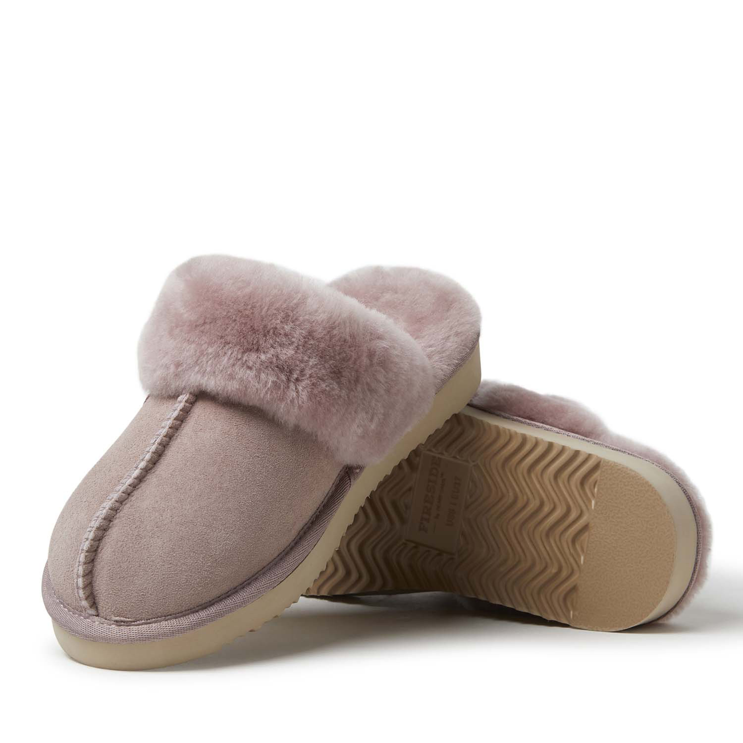 Women's Fireside by Dearfoams Sydney Genuine Shearling Scuff Slipper