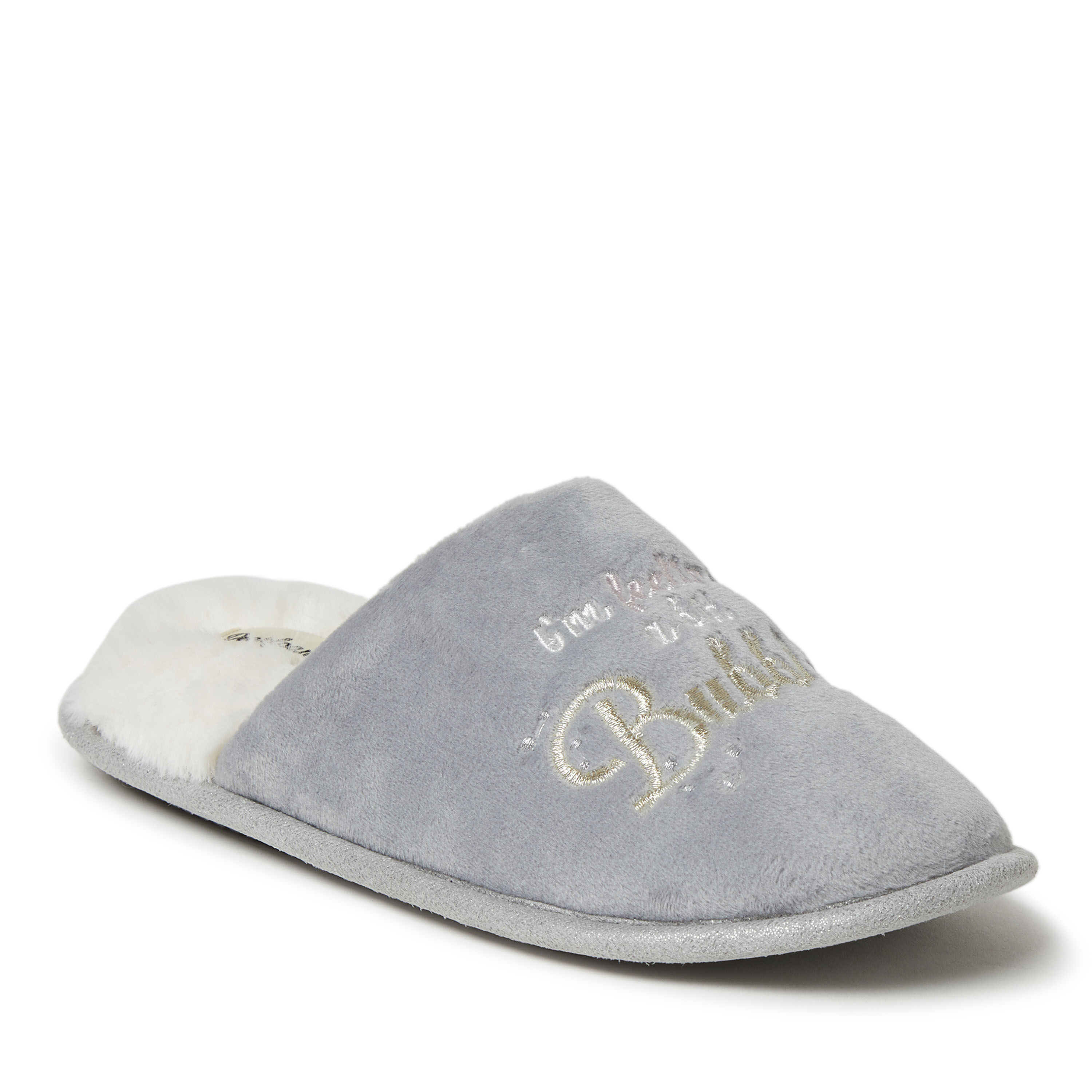Women's Novelty Scuff Slipper with Eye Mask