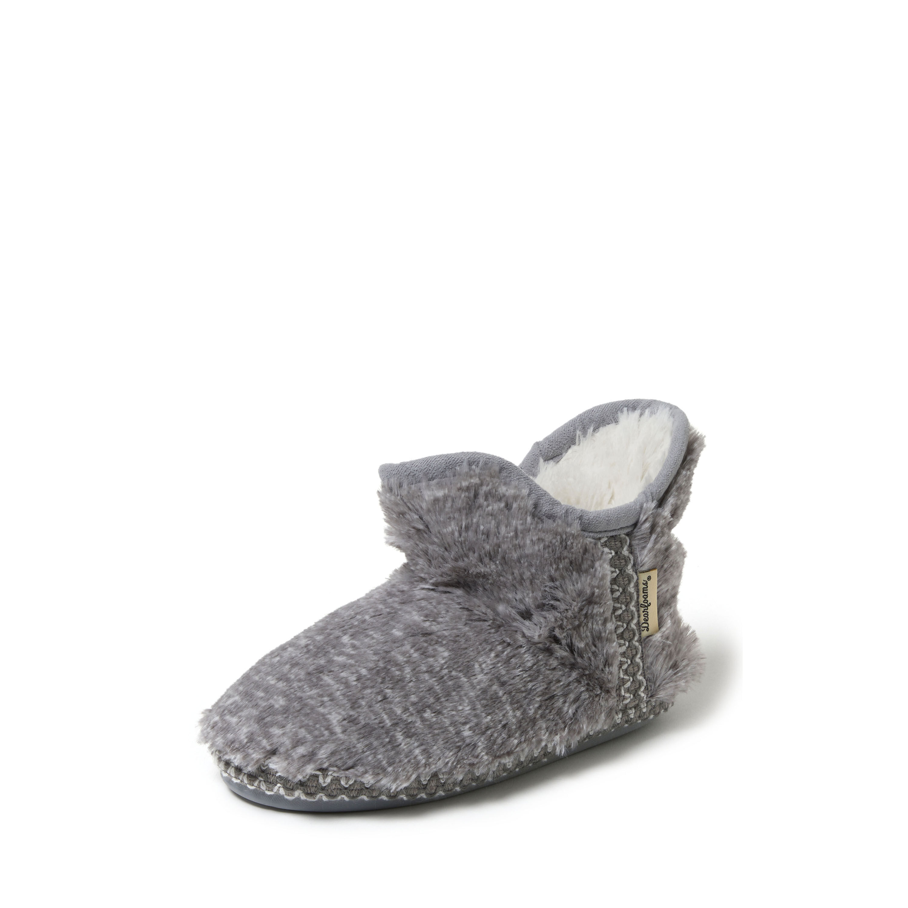 Kids Charlotte Furry Bootie Slipper