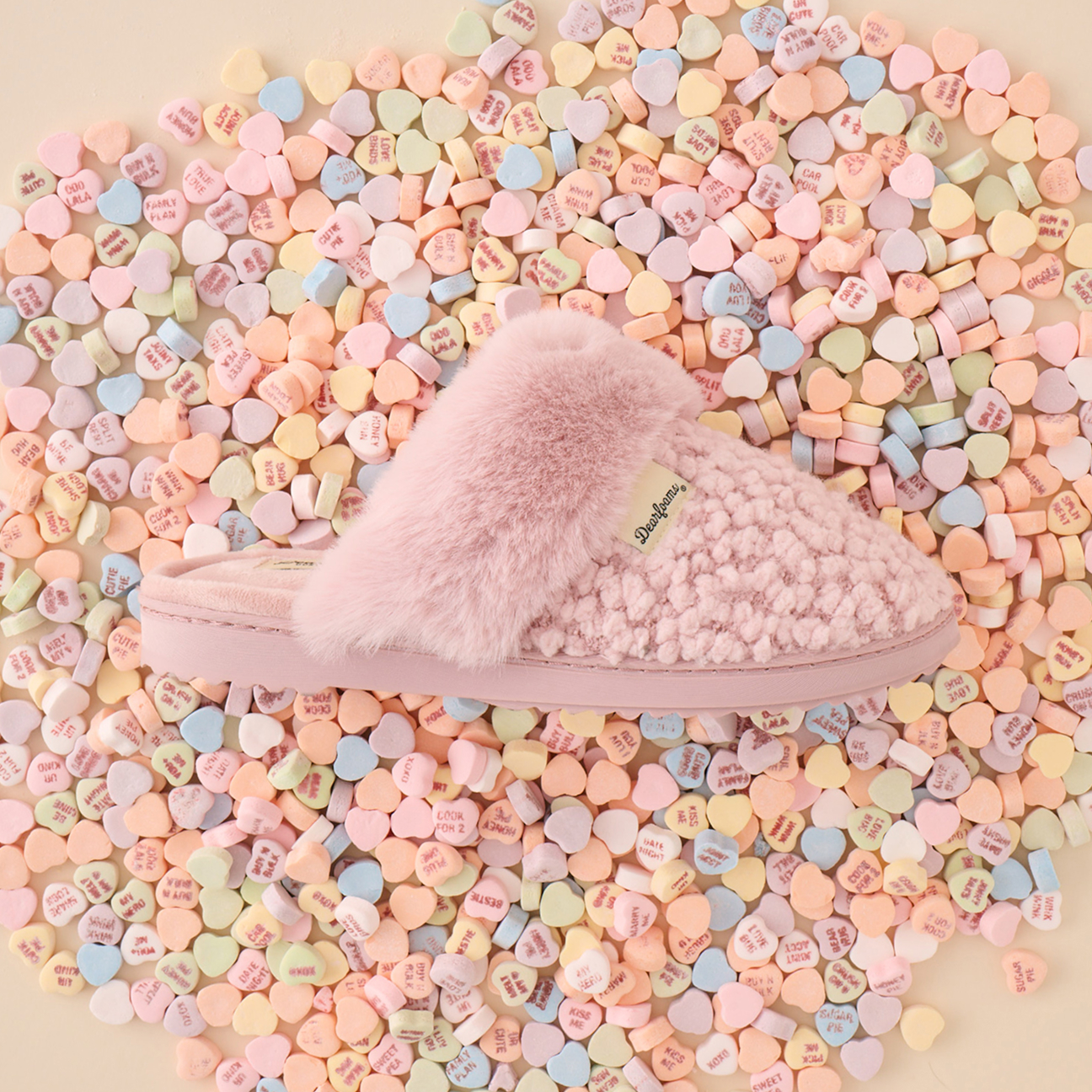 One for You. And one for you. Wrap your feet in love this Valentine's Day.