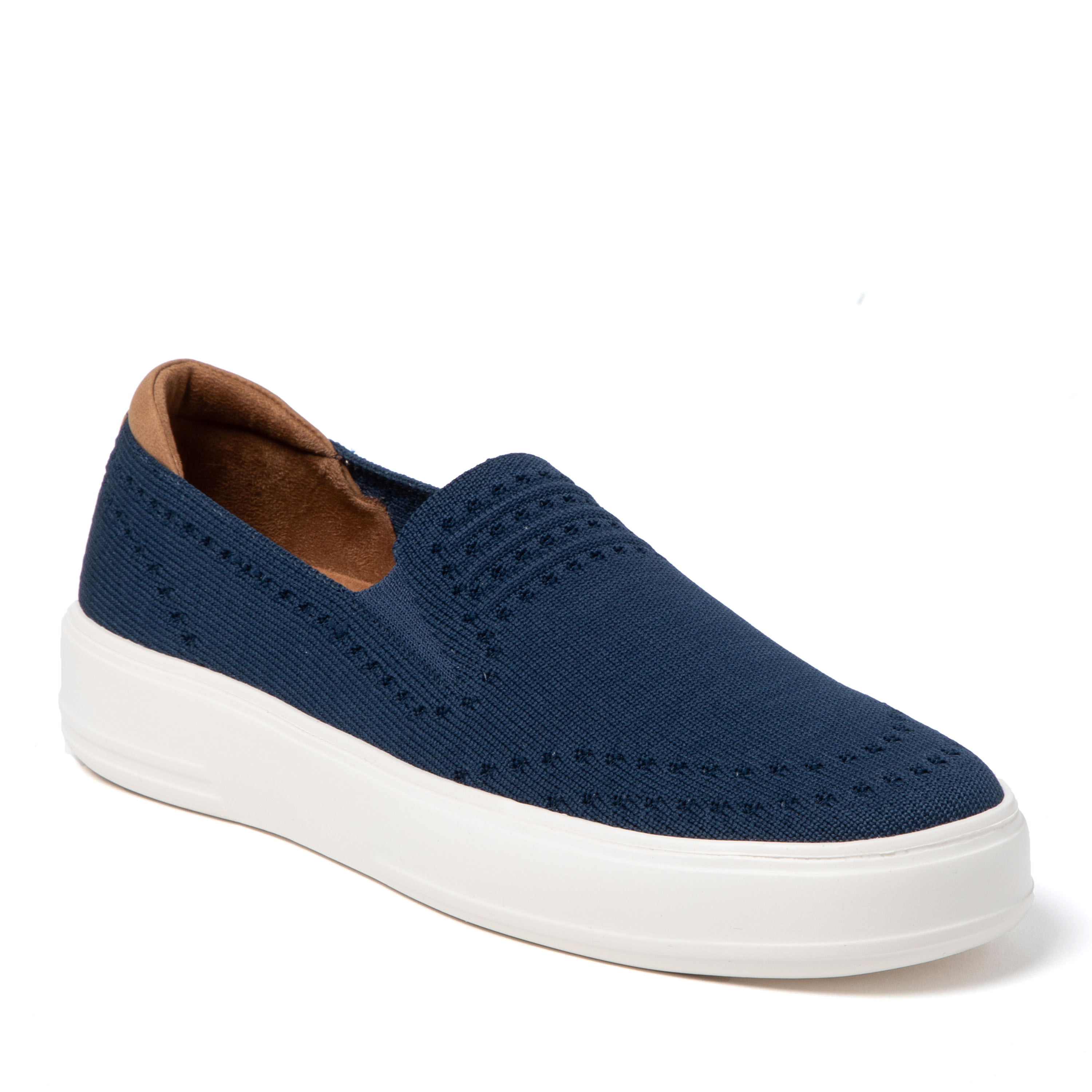 Dearfoams Women's Sophie Slip-On Sneaker - Navy 2