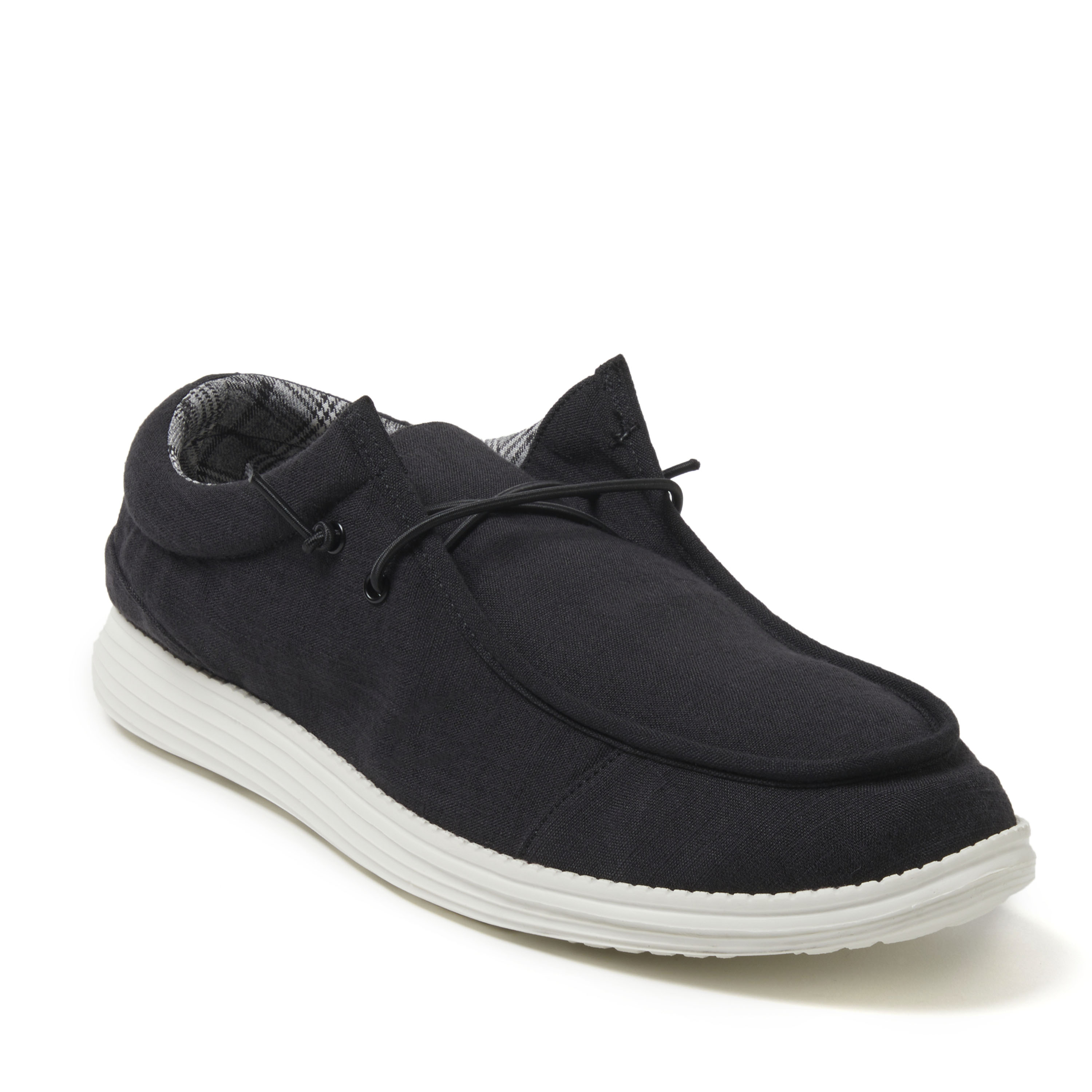 Dearfoamâs Original Comfort Men's Rhett Closed Back Chukka Shoes, 10 Medium, Black